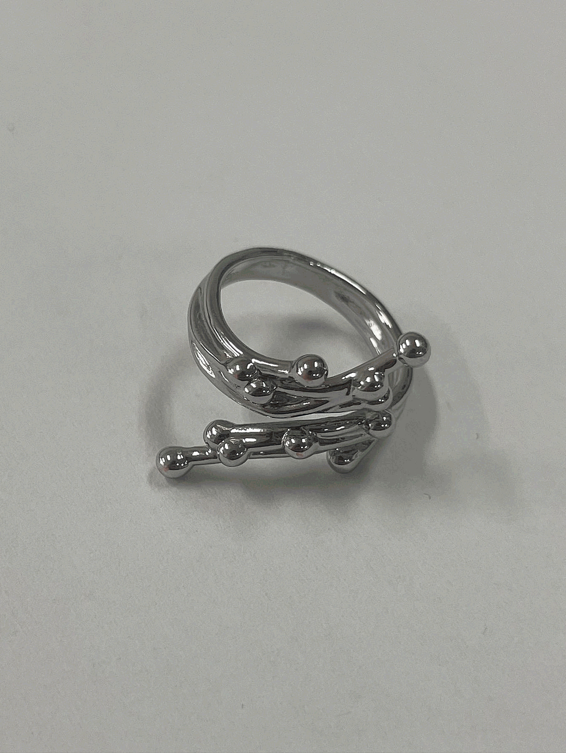 Berry silver ring