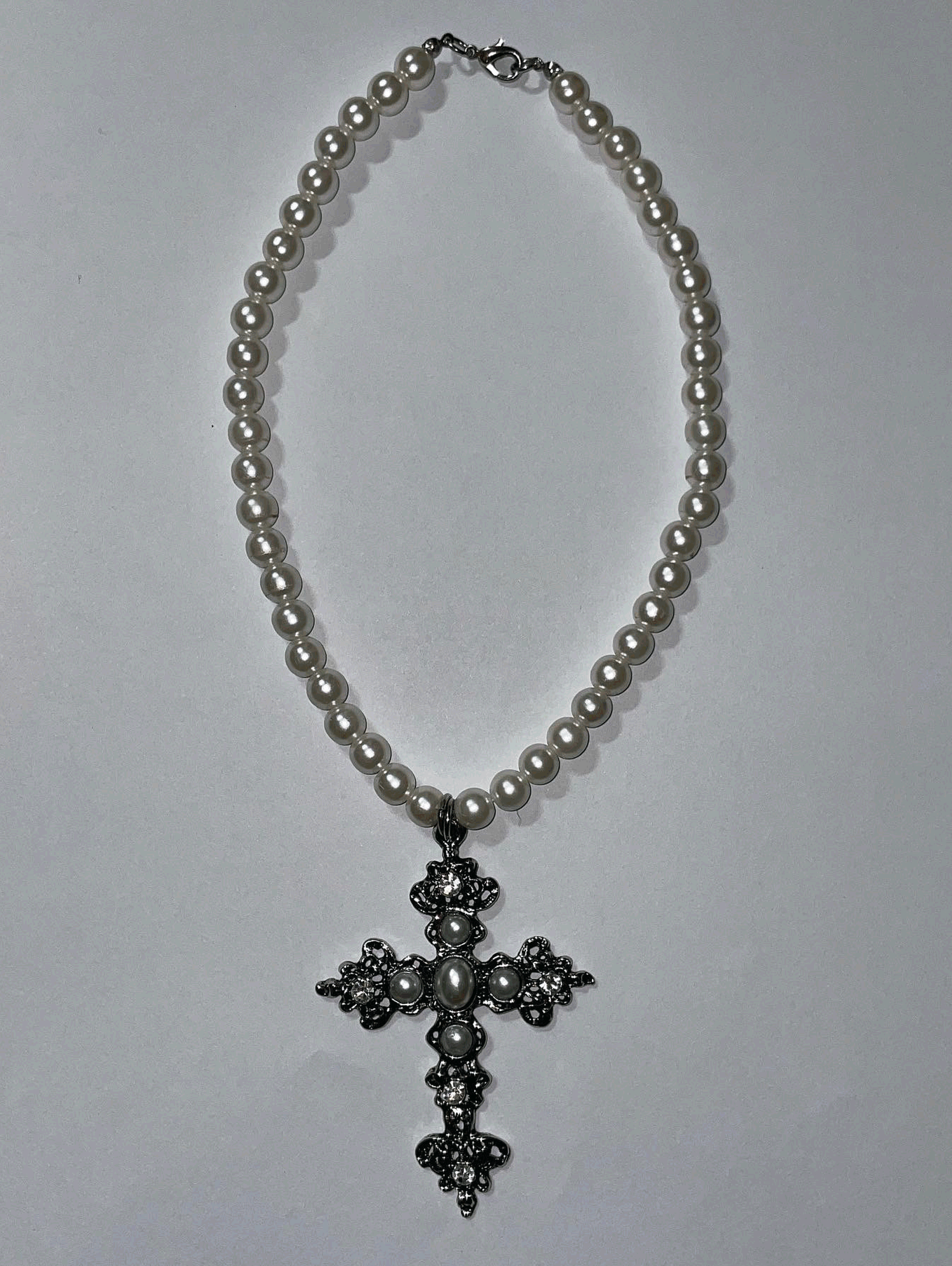 Big cross necklace