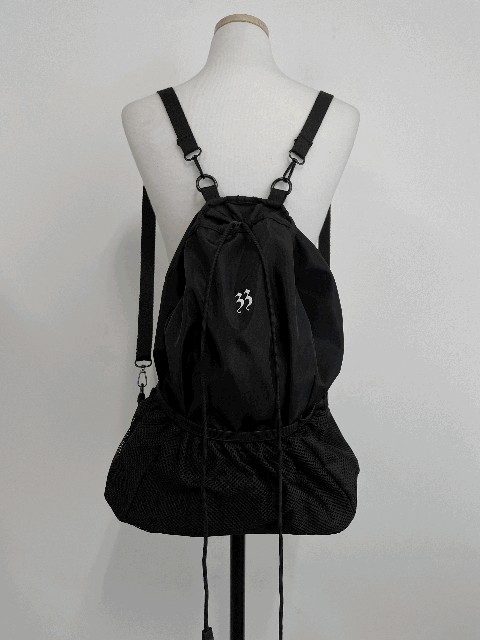 Mesh string backpack