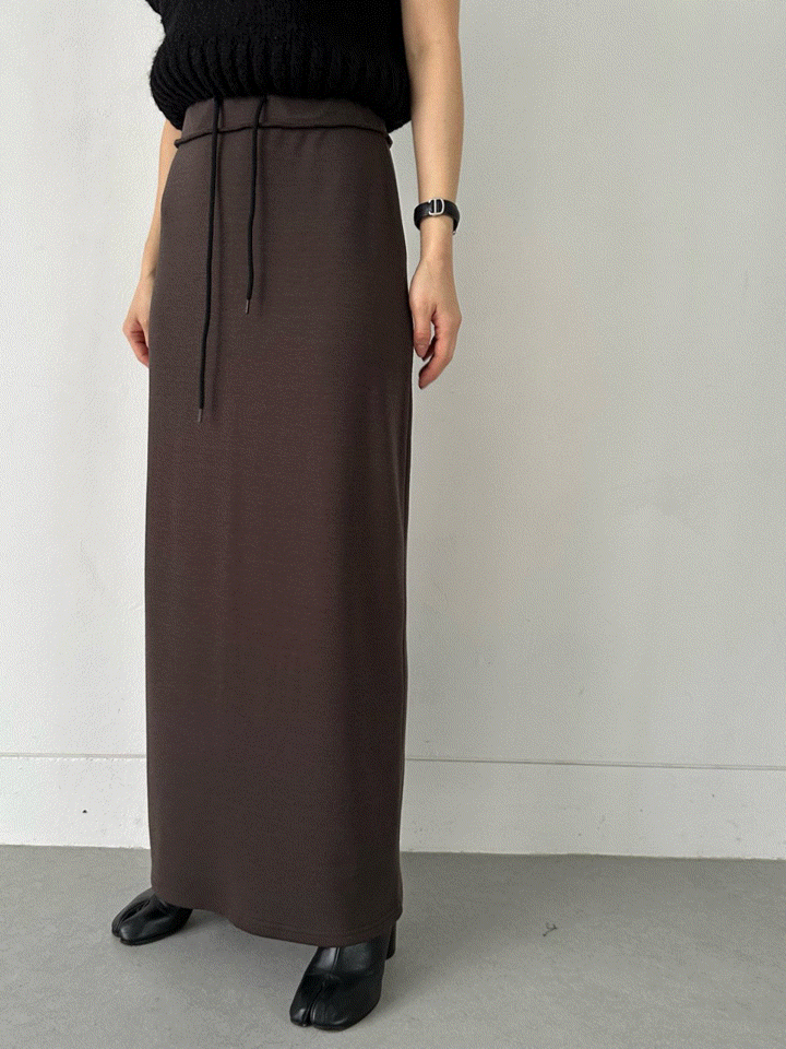 Soft maxi skirt (기모/고퀄리티)