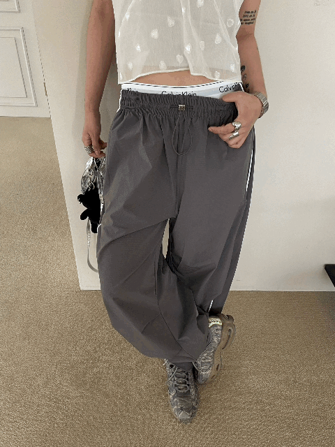 Ruffi nylone training pants (남여공용)