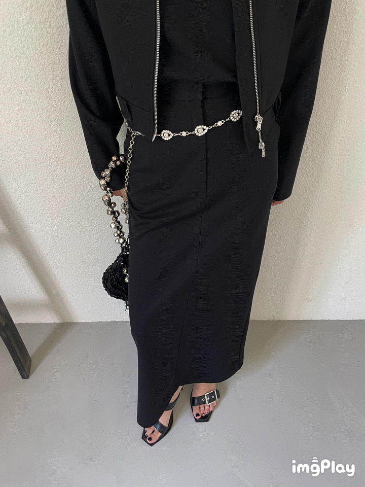 Monz long skirt (바로배송)